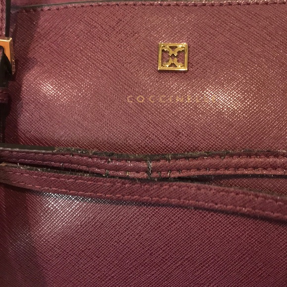 Coccinelle Saffiano Leather Tote - Picture 4 of 8